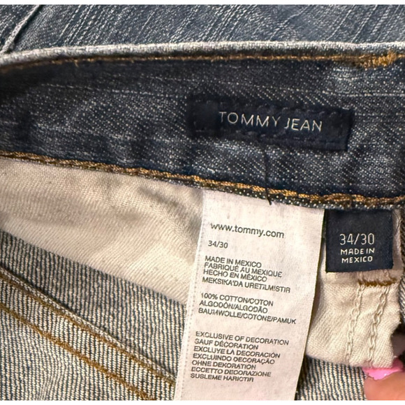 Tommy Hilfiger Jeans Mens Relaxed Fit Baggy Size 34x30 JNCO Style - Picture 4 of 12